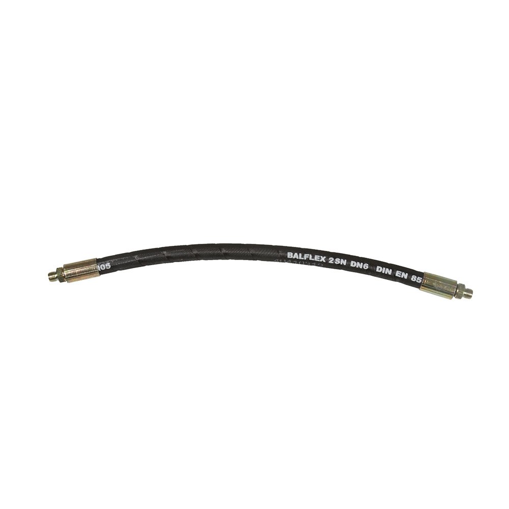 Graxeira flexível com malha de aço de 300 mm