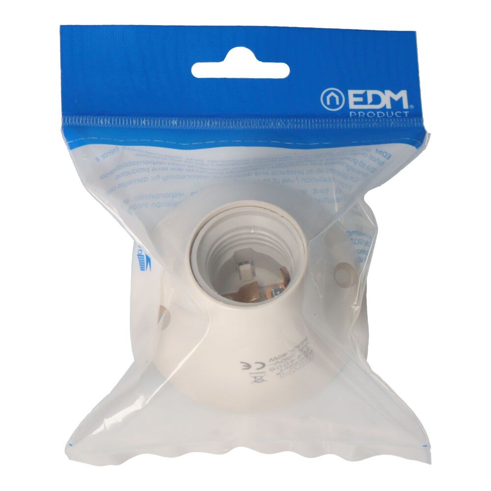 E-27 porta-lâmpadas de tomada curvada (embalagem) - Image 2