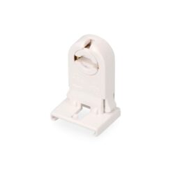 Porta-lâmpadas de fluorescência Gu10 branco (embalado)