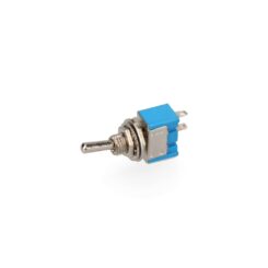 Interruptor unipolar 3A metálico mini (embalado)