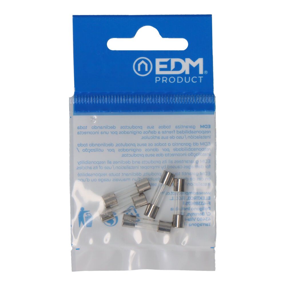 Fusível 5x20mm 6A EDM (embalado 5 unid.) - Image 2