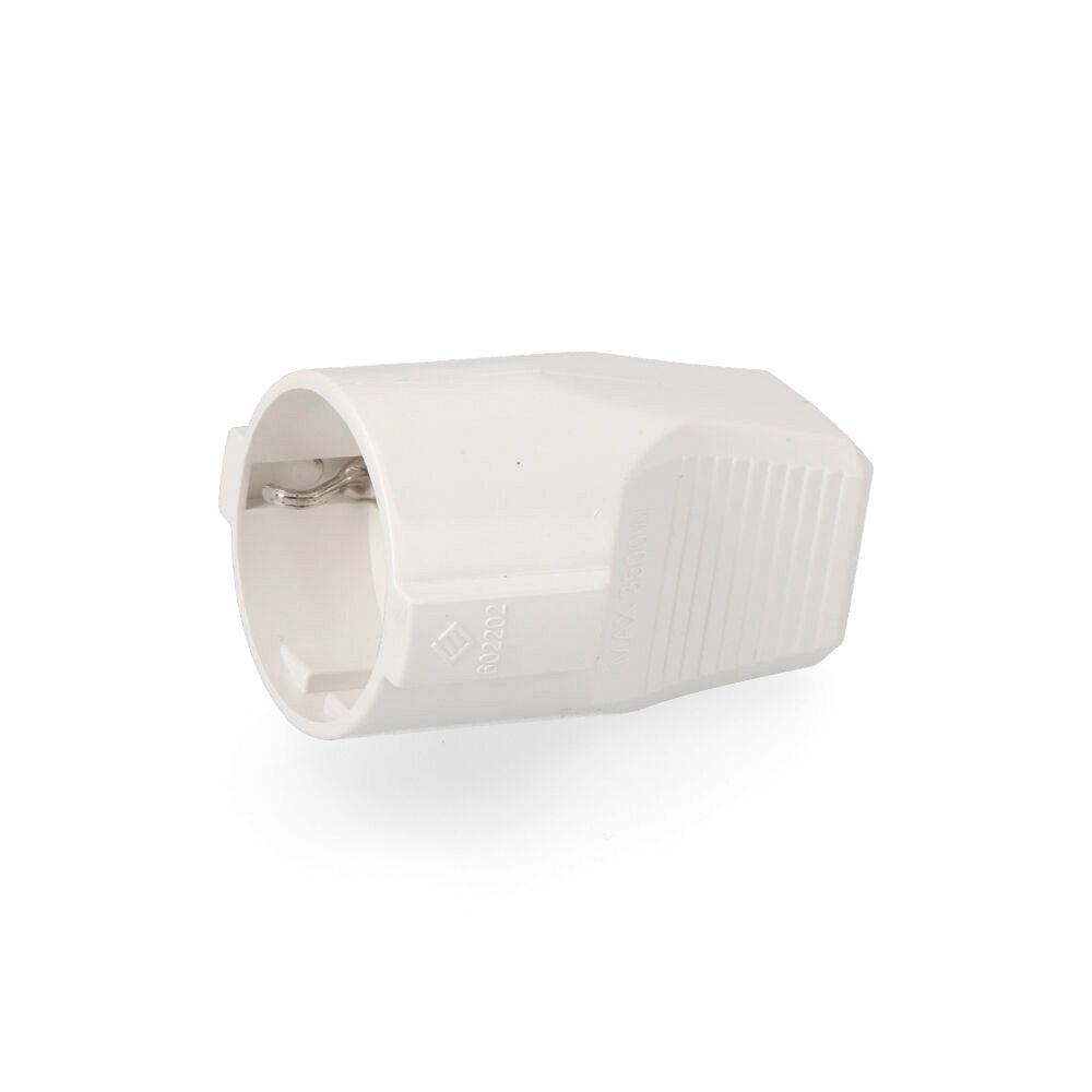 Ficha fêmea t/tl 10/16A 250V (retractilada) EDM