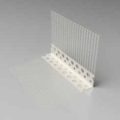 Perfil Canto Esquina em PVC com Rede de Reboco 2,5m 10x10cm ETICS