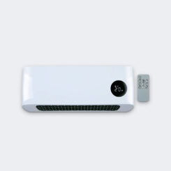 Aquecedor de parede 1000/2000 W, branco 42 x 10,5 x 17,5 cm