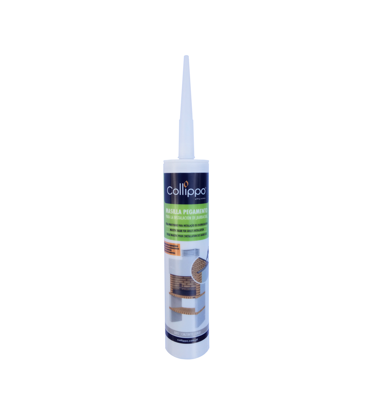 Cola mastique para churrasqueiras 300 ml
