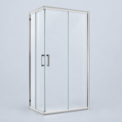 Resguardo de chuveiro angular 2PF + 2 PC, 1200x800x1950x6mm - SGL 3002HK